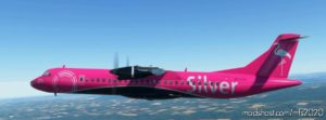 MSFS 2020 Livery Mod: ATR72- 600 Silver Airways (Image #2)