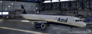 MSFS 2020 Airbus Livery Mod: Azul Pr-Yjb PMP A321 (Featured)