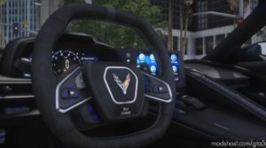 GTA 5 Corvette Vehicle Mod: 2020 Corvette C8 Stingray V1.1 (Image #3)