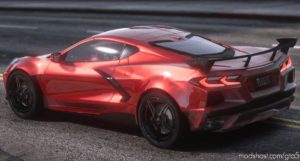 GTA 5 Corvette Vehicle Mod: 2020 Corvette C8 Stingray V1.1 (Image #6)