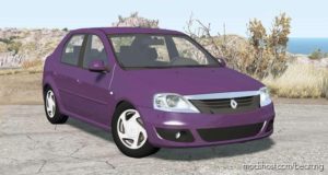 BeamNG Renault Car Mod: Logan 2010 V2.0 (Featured)