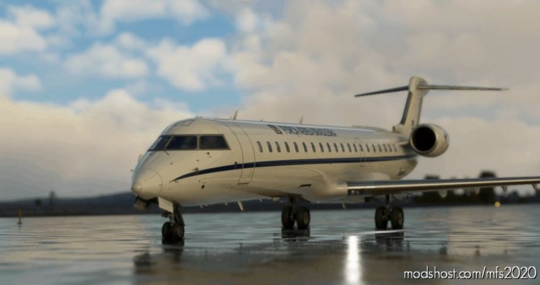 MSFS 2020 Embraer Livery Mod: CRJ-700 | FAB VC-99C (Featured)