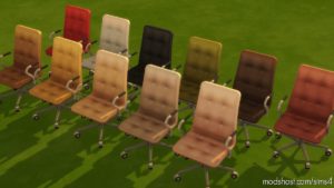 Sims 4 Object Mod: Littledica Fixed Chairs And Stools For Bunk BED Update (Image #7)