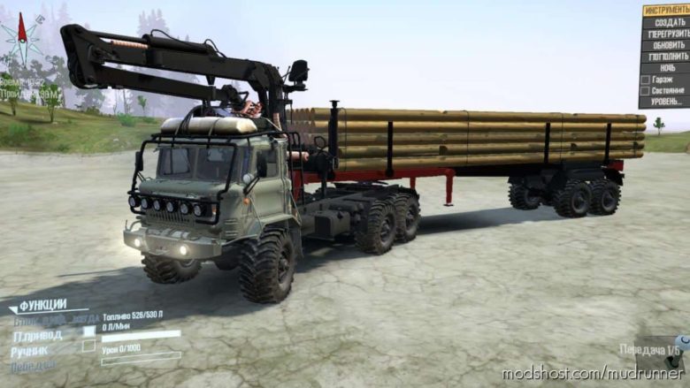 MudRunner Mod: Kama GAZ66 Truck (Featured)