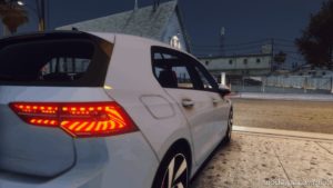 GTA 5 Volkswagen Vehicle Mod: Golf MK8 GTI 2020 (Image #4)