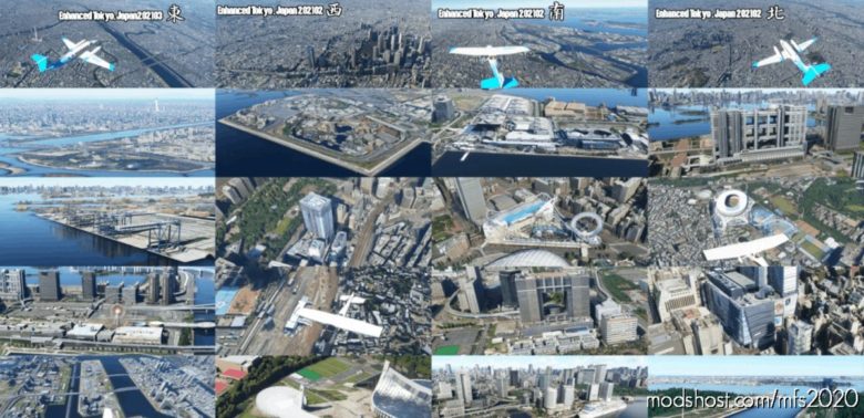 MSFS 2020 Japan Scenery Mod: Enhanced Tokyo, Japan V202103 (Featured)