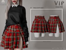 Sims 4 Clothes Mod: Female Outfit (Skirt) P31 (Featured)