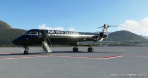 MSFS 2020 New Zealand Livery Mod: AIR NEW Zealand Zk-Mzd 8K With Interior (Image #2)