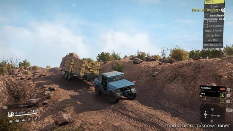 SnowRunner International Car Mod: C.C.M. International Scout 800 V1.5 (Featured)