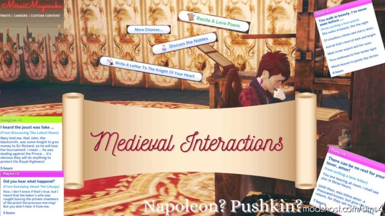 Sims 4 Mod: Medieval Interactions (Featured)