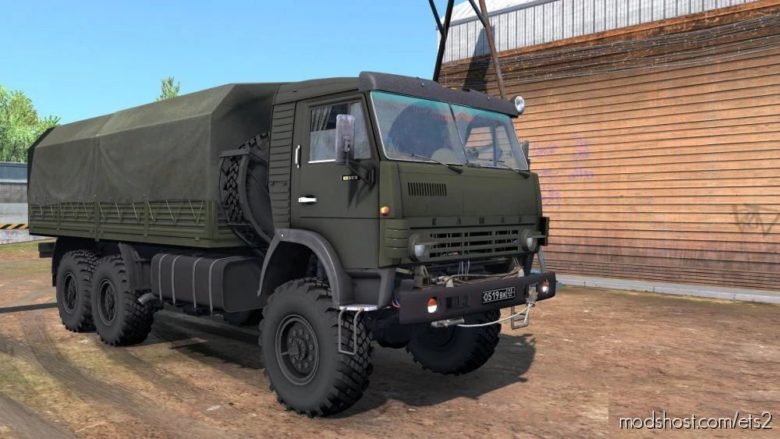 ETS2 Kamaz Truck Mod: 4310 V1.1 1.39 (Featured)