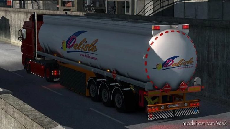 ETS2 Standalone Trailer Mod: Fuel Cistern V1.1 1.40 (Featured)