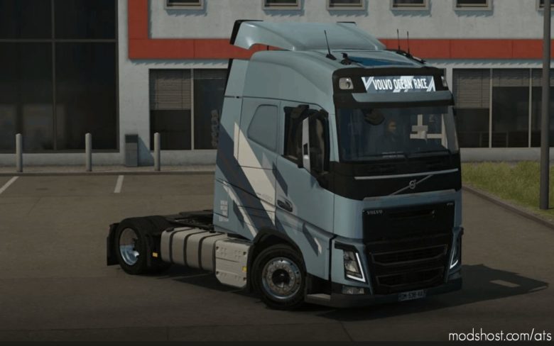 ATS Volvo Part Mod: LOW Deck Chassis Addon For Eugene Volvo FH V1.5 1.40 (Featured)