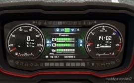 ETS2 Scania Interior Mod: S Dashboard Computer V1.7 1.40 (Featured)