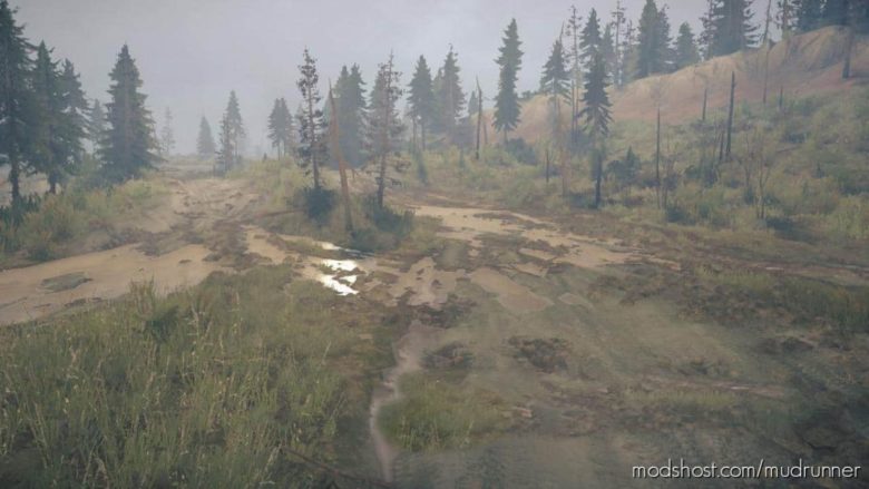 MudRunner Mod: Deepwood Map V18.08.20 (Featured)