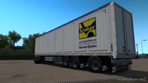 ETS2 Standalone Trailer Mod: Kraker WalkingFloor Pack By Kast V2.1.5 (Image #3)