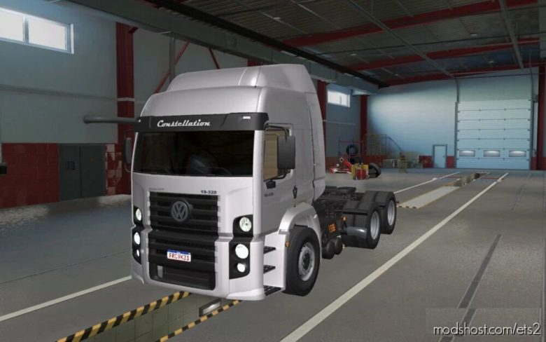 ETS2 Volkswagen Truck Mod: Constellation 19-320 1.40.X (Featured)