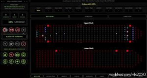 MSFS 2020 A320neo Mod: Self Loading Cargo A320 / A320NEO 28 ROW Configs (Image #2)