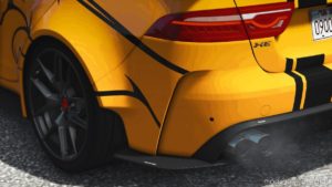 GTA 5 Jaguar Vehicle Mod: 2018 Jaguar XE SV Project 8 V2.0 (Image #4)