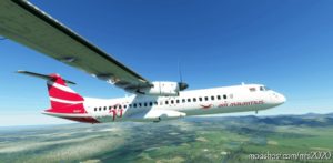 MSFS 2020 Mauritius Livery Mod: AIR Mauritius “50 Years” ATR 72-600 8K (Image #3)