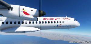 MSFS 2020 8K Livery Mod: Iberia Regional / AIR Nostrum ATR 72-600 8K (Image #3)