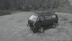 MudRunner Volkswagen Car Mod: Transporter T3 V03.04.21 (Image #2)