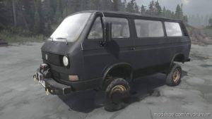 MudRunner Volkswagen Car Mod: Transporter T3 V03.04.21 (Image #3)