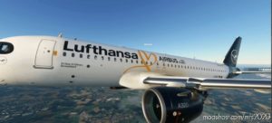 MSFS 2020 Airbus Livery Mod: A32NX A320Neo Lufthansa Love Airbus Imagenative 8K (Image #4)