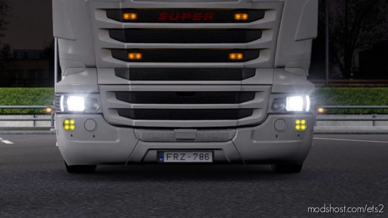 ETS2 RJL Part Mod: Eyelids For RJL Scania (Featured)