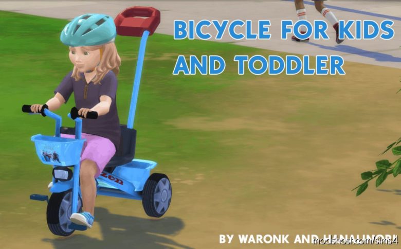 Sims 4 Kid Object Mod: Bicycle For Kids And Toddler (Featured)