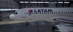 MSFS 2020 Chile Livery Mod: A32NX Latam Chile A320Neo Cc-Bhe (Featured)