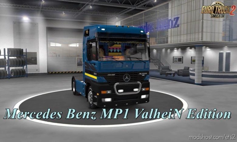 ETS2 Mercedes-Benz Truck Mod: Mercedes Actros MP1 V1.5 1.40 (Featured)