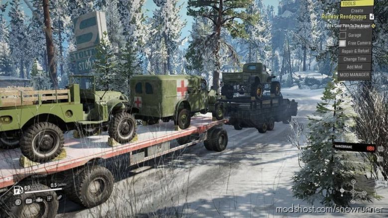 SnowRunner Vehicle Mod: C.C.M. Dukw “Howard” V2.0 (Featured)