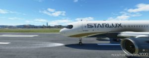 MSFS 2020 A320neo Mod: A32NX Fictional Airbus A320Neo Livery For Starlux (Image #3)