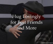 Sims 4 Mod: HUG Lovingly For Best Friends And More (Featured)