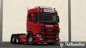 ETS2 Scania Part Mod: Painted And Chrome Roofracks For Scania Next-Gen (Image #3)