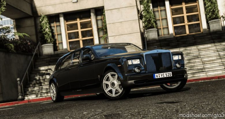 GTA 5 Vehicle Mod: Rolls-Royce Phantom Mutec 2012 (Featured)