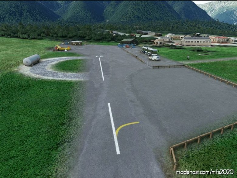 MSFS 2020 New Zealand Airport Mod: Skydive FOX Glacier – Nzfo (Featured)