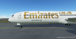 MSFS 2020 4K Livery Mod: Emirates Boeing 787-10 (Image #2)