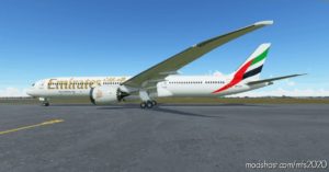 MSFS 2020 4K Livery Mod: Emirates Boeing 787-10 (Image #3)