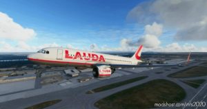 MSFS 2020 8K Livery Mod: A32NX Lauda Europe NX 8K (Image #2)