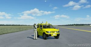 MSFS 2020 Mod: Drivable CAR Mitsubishi Pajero V1.2.1 (Image #4)