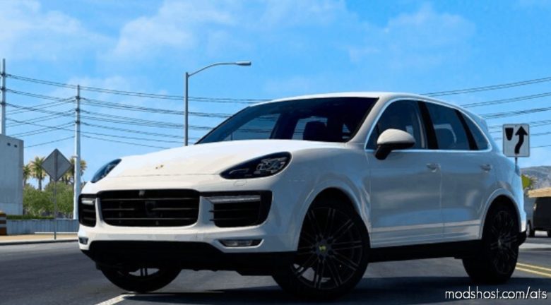 ATS Porsche Car Mod: Cayenne Turbo S 2016 V5.1 1.40 (Featured)