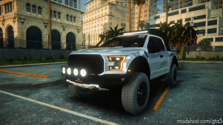 GTA 5 Ford Vehicle Mod: 2017 Ford F-150 Raptor (Featured)