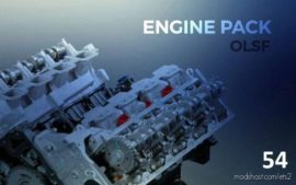 ETS2 Engines Part Mod: Pack 54 For ALL Trucks By Olsf 1.40.X (Featured)