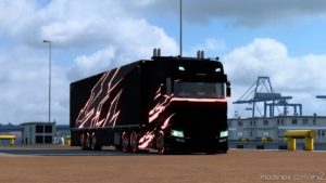 ETS2 Scania Mod: Glowing Trucks And Trailers (MP) 1.40 (Image #2)