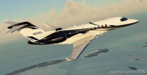 MSFS 2020 Cessna Livery Mod: Citation Longitude N233CL (Featured)