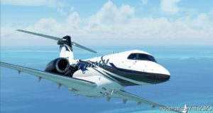 MSFS 2020 Cessna Livery Mod: Citation Longitude N233CL (Image #3)