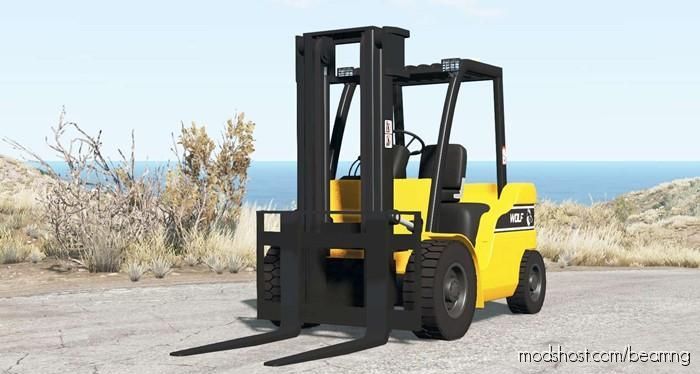 BeamNG Excavat Mod: Forklift V1.2 (Featured)