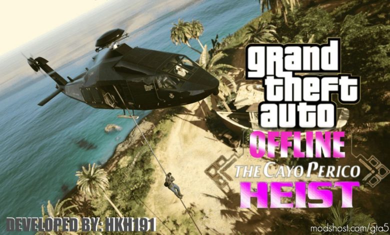 GTA 5 Script Mod: The Cayo Perico Heist In SP V1.0.5 (Featured)